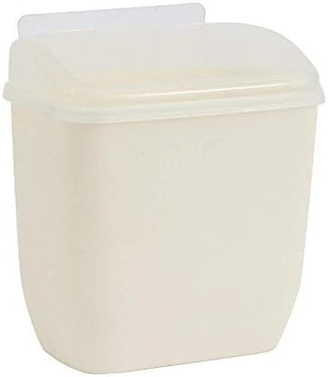 CXP Wall-Mounted Trash Solid Color Seamless Paste Kitchen Cabinets Bathroom Storage Debris Box