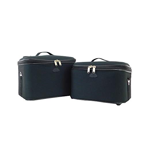 Kit Conjunto 2 Frasqueiras/Necessaires - Gladiador FQ (Preto)