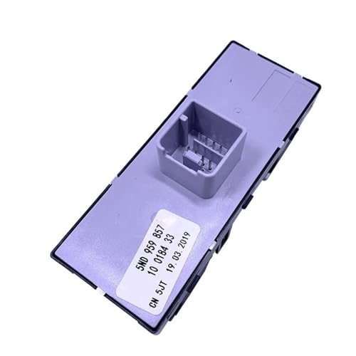 Commande Leve Vitre de Qualité Supérieure Interrupteur Chrome Jetta Golf Passat - 4