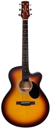 Jasmine S34C - Guitarra acústica estilo orquesta - Sunburst