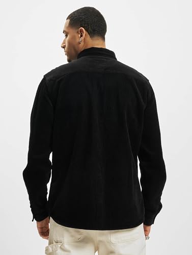Brandit Corduroy Classic Shirt Long Sl, Uomo, Black, S - 2