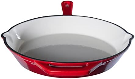 Eternal Living Enameled Cast Iron Skillet - Thumbnail 3