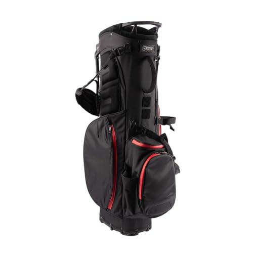 Golfbag für Herren & Damen Products & More I Standbag Trolley I Cartbag-Golf I Golftasche Herren I leichtes Standbag mit Tragegurt & 5Fach Schlägerdivider
