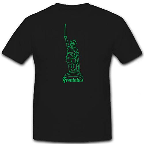 T-shirt Arminius 6661 Hermannsdenkmal le symbole de la liberté germanique sur vous