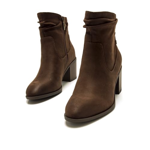 Mtng Para Mujer. 59501 Botines Mirian MarróN (41), 5 A 8Cm, Cremallera, Casual - 2
