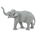 Safari Ltd Wild Safari Wildlife – Asian Elephant – Realistic Hand Painted Toy Figurine Model – Quality Construction from Safe and BPA Free Materials – For Ages 3 and Up