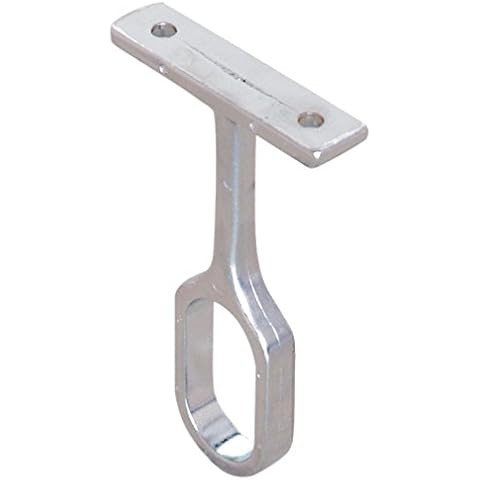 Center Support for Oval Closet Rod - Chrome Cover