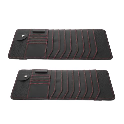 Organizador de CD para visera: la bolsa de almacenamiento ideal para viajes largos en coche