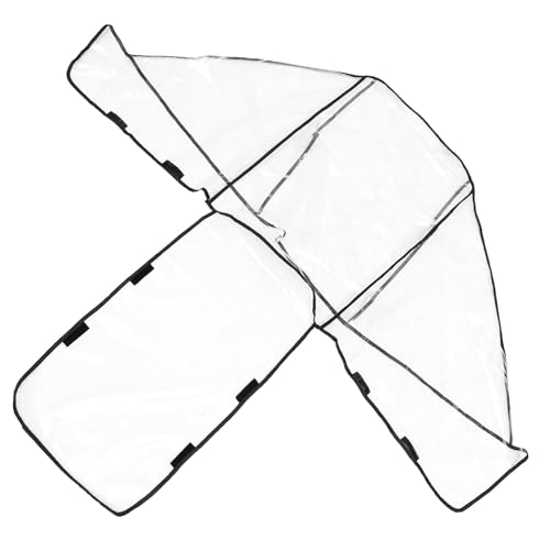 CATIEBYE Funda para Cochecito Doble Grande de Eva Resistente al Viento y Lluvia Protección Completa para Bebés y Ajuste para Cochecitos Dobles