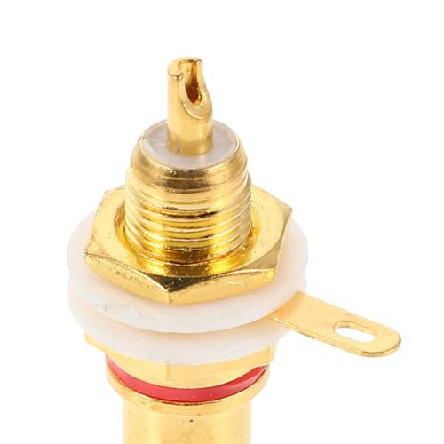 Conector de audio tipo lotus con enchufe de horquilla SHINEOFI para un sonido sin interferencias 3