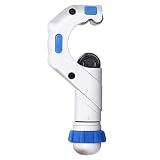 EVTSCAN Roller Bearing Tube Cutter, for 1/4 Inch to 2 Inch Copper Aluminum Stainless Steel PVC Pipe,