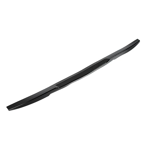 Rubber Rear Wing Trunk Spoiler, Nero Universale, Accessorio Aerodinamico per Modifica Auto, Sostituzione Parafango Posteriore, Spoiler per Coperchio Baule