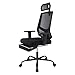 Office Chair Mesh Executive Chair Adjustable Armrest/Headrest Rotating Chair with Footrest Lounge Chair