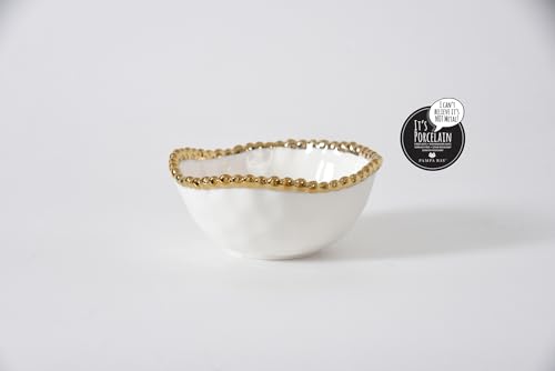 Pampa Bay Golden Salerno, Snack Bowl, 5" D x 2.25" by Pampa Bay - Image 9