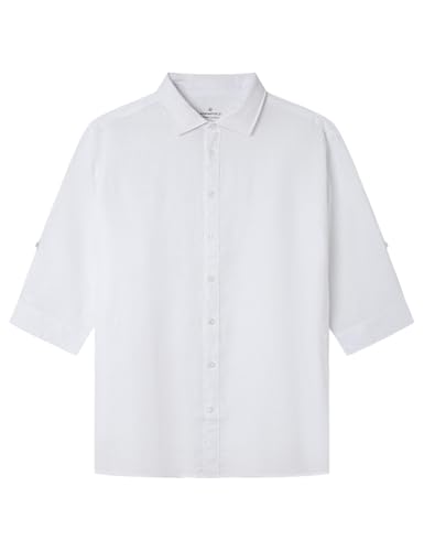 3/4 Viscose Linen Shirt