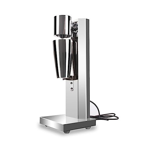 Creador De Batidos Máquina De Agitador De Leche Eléctrica 2 Velocidades Batidora De Bebidas Acero Inoxidable Batidora Leche De Batidos De Leche. Mezclador Frappe Para Los Cócteles De Las Proteínas