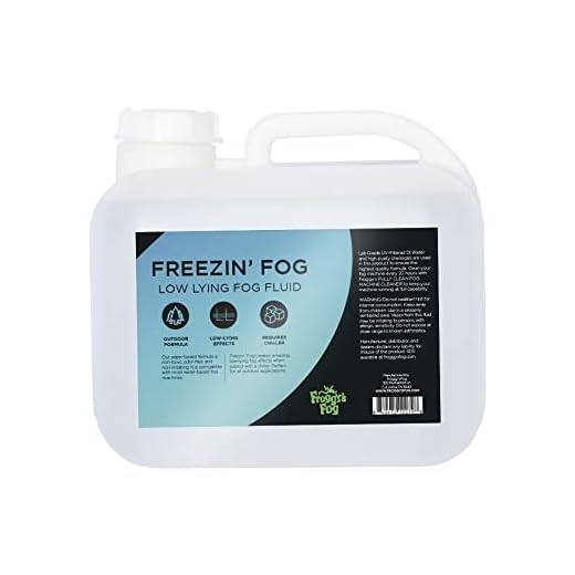 Freezin Fog - Outdoor Low Lying Ground Fog Fluid - For Halloween, Theatrical Effects, Haunted Attractions
