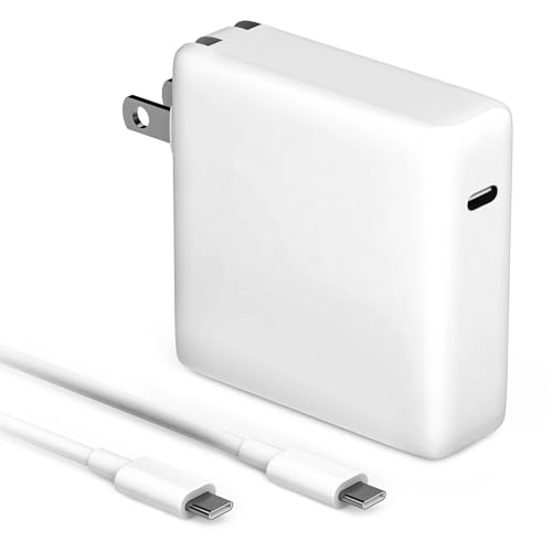 MacBook Pro Charger 61W USB C Power Adapter for MacBook Pro/Air 13/14 Inch, Power Adapter with Type C Power Cord Supply