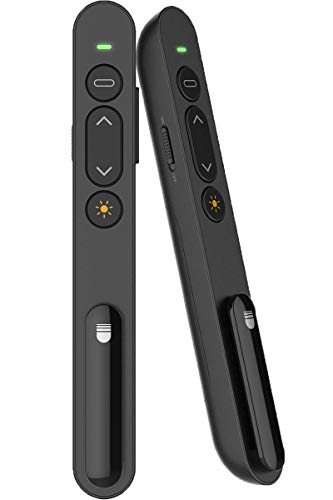 Wireless Presenter presenter clicker, PowerPoint Clicker Hyperlink Volume Control - 2.4GHz Presentation Remote
