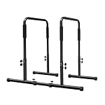 Athfiner Dip Bar Adjustable Dip Stand Station for Home Fitness Workout Calisthenics Exercise Pull Up Stand Portable Parallel Bar