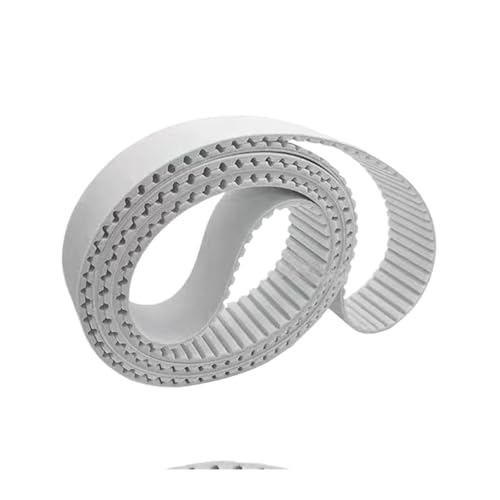 Courroie AT10 PU 810mm anti-glissement blanche pour réparer vos systèmes de convoyage