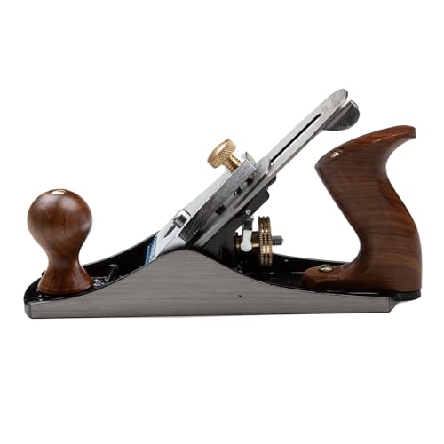 Taparia Jack Planer CSP 4 – Quality Planer(250 mm) for Precision Woodworking, Good-Grade Cast Iron Body, Wooden Handle and knob with Brass screw, 50 mm width blade with high carbon steel