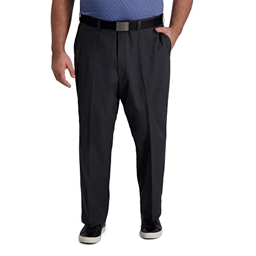 Pantalon de costume grande taille homme coupe classique fluide et confortable stretch Haggar