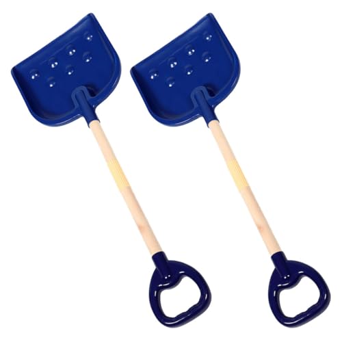 SUPVOX 2pcs Beach Sand Digger Beach Shovels for Digging Shovels for Beach Shovels for Sand Shovels for Beach Sand Shovels Beach Supplies Plastic Shovels Wooden