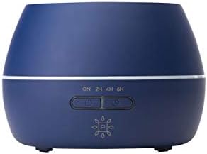 THE PURE COMPANY 10oz Aromatherapy Diffuser, Ultrasonic Mist, Essential Oil Vaporizer, Adjustable Timer and Auto-safety Shut-off, Whisper-quiet, Mood enhancing white LED light, dual level mist output