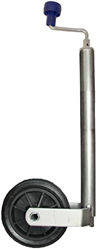 Maypole MP225 Jockey Wheel Plus Klem, 34 mm - zilver/zwart