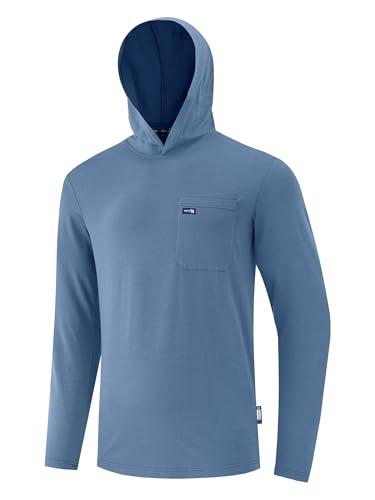 FR Hoodies for Men 6oz Lightweight Stretch Hooded Pullover Flame Resistant Work Hoodie CAT2