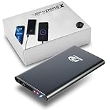 スパイダーズエックス(SPYDERSX) 1080P 充電器型 小型ビデオカメラ [A-619Σ] 赤外線暗視補正 モバイルバッテリー 【第二世代V2｜１TB対応 】