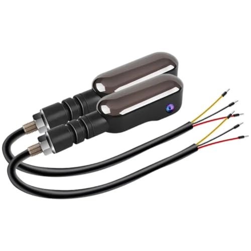 Clignotants LED universels moto feu séquentiel dynamique et projection de couleur