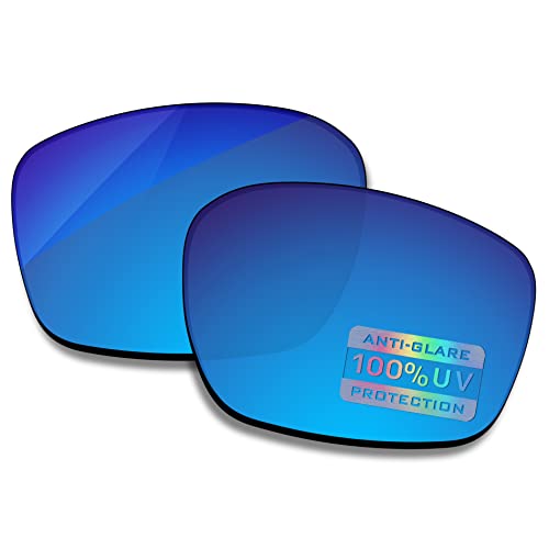 Verres polarisés de rechange Bowyer Surf Blue Mirror anti-reflets pour Costa Del Mar Reefton