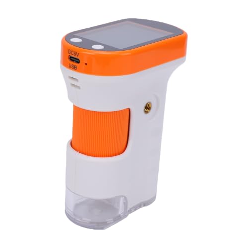 Microscopio portátil para niños de 1000X con grabación de vídeo 1080P y USB-C