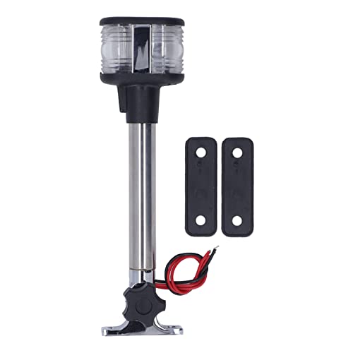 Marine Boat Anchor Light,LED Navigation Lights,DC12V?24V Marine Boat Yacht Sailing Light 360 Degree All Round Anchor Stern Lamp,Waterproof Universal Sailing Light
