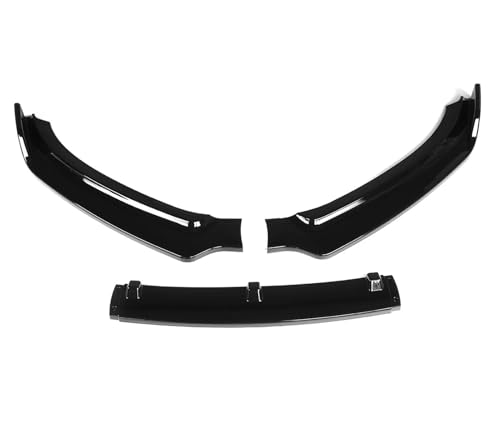 Spoiler avant pour Audi A4 B8.5 de 2013 à 2016 avec diffuseur noir mat