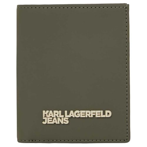 Portefeuille Karl Lagerfeld Jeans Homme Coated PU Bifold Nuit en Forêt taille unique