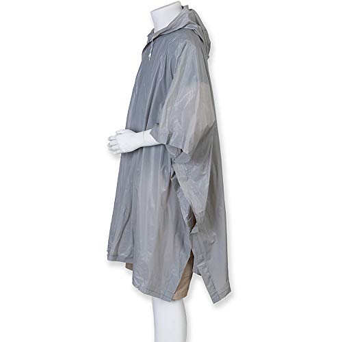 Unisex Lightweight Rain Poncho (ONE) (Sapphire)3