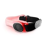 Puro Safety LED ARM RED Black