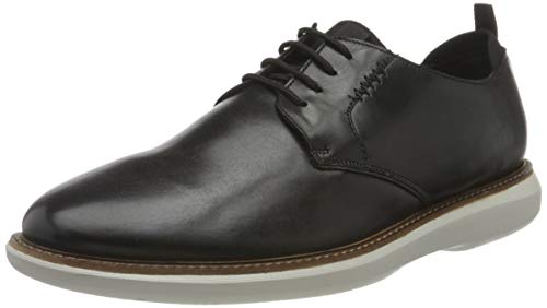 Image of Clarks Mens 26155734 Black Loafer Flat