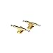 Exodus Stage II 34mm Fingerboard Trucks (Gold)