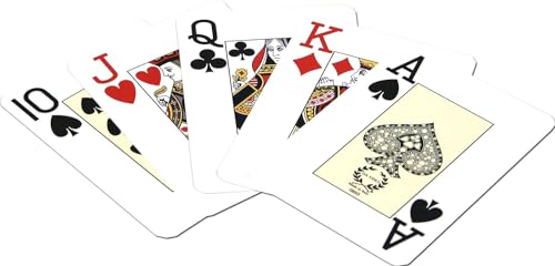 Cartas DA VINCI Palermo, 2 mazos plásticos para póker miniatura 3