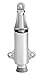Rockwood 085817 459.26D Spring Loaded Plunger Door Stop, Satin Chrome Finish