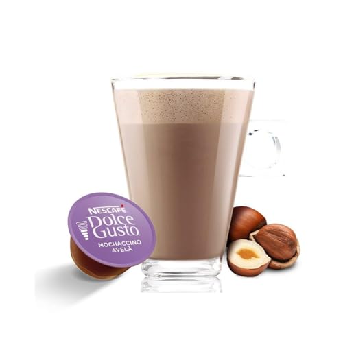 Dolce Gusto Mochaccino Em Cápsula Avelã Nescafé Caixa 170G 10 Unidades