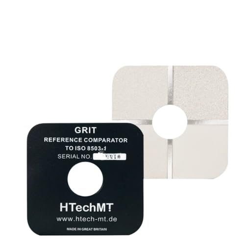 1pc SP125 sandblasting roughness comparison block SA2.5 surface engineering sandblasting comparison board IS08503 standard (calibration certificate)