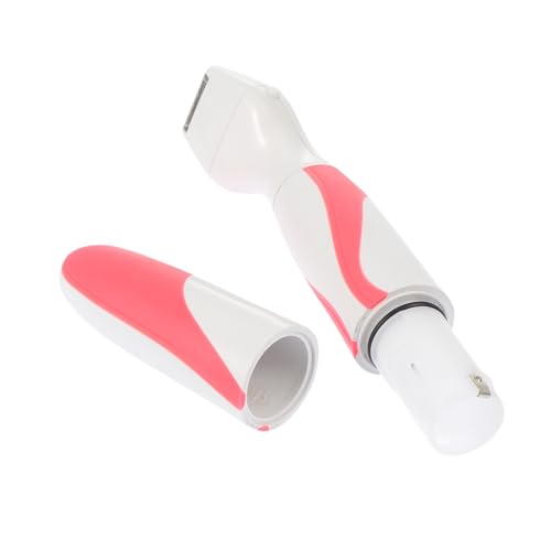 LIFKOME Depiladora Eléctrica Mujer Multifuncional Recortadora Corporal para Piernas Axilas y Íntima Cuchillas Precisas y Diseño Ergonómico para Piel Sensible Color Rojo