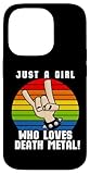 Photo Gallery custodia per iphone 14 pro just a girl who loves death metal, maglietta in metallo con scritta "girl who loves" Photo Gallery custodia per iphone 14 pro just a girl who loves death metal, maglietta in metallo con scritta "girl who loves"