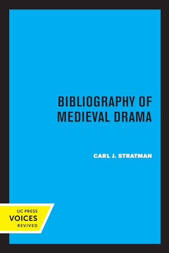 Bibliography of Medieval Drama (English Edition)