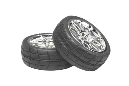 Jantes et pneus Tamiya 300053956 pour corriger le manque d'adhérence en modélisme
